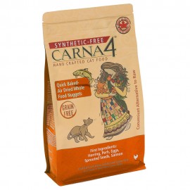 Carna4 無穀物頂級烘焙風乾糧 – 鯡魚配方[全貓] 4lb 